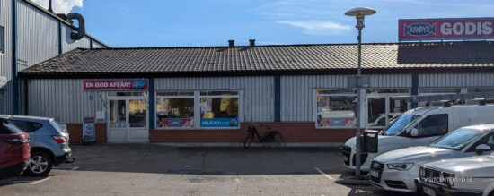 Bild på butiksfront för Kandyz butik på Handelsplats Center Syd Löddeköpinge.