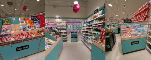 Bild på butiksfront för Normal butik på Handelsplats Center Syd Löddeköpinge.