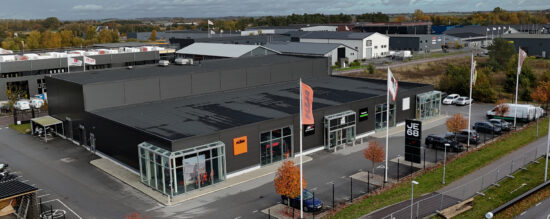 Bild på butiksfront för JE68 butik på Handelsplats Center Syd Löddeköpinge.