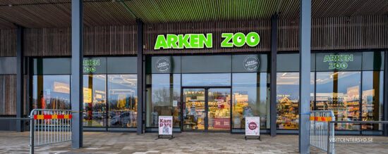 Bild på butiksfront för Swegens bevattning butik på Handelsplats Center Syd Löddeköpinge.